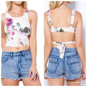 Somedays Lovin Vacancy Floral Top Size S
